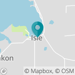Map of 210 Main St W., Isle, MN 56342