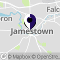 Map of 13 E. 4th St., Jamestown, NY 14701