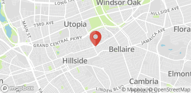 Map of 189-10 Hillside Avenue, Suite E, Hollis, NY 11423