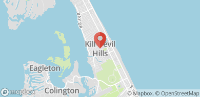 Map of Kill Devil Hills, NC 27948