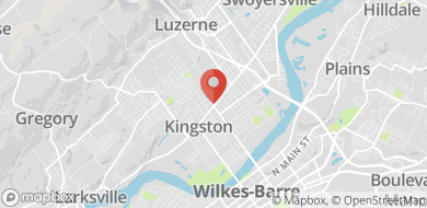 Map of 424 Wyoming Avenue, Kingston, PA 18704