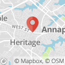 Map of 1125 West Street, Annapolis, MD 21401