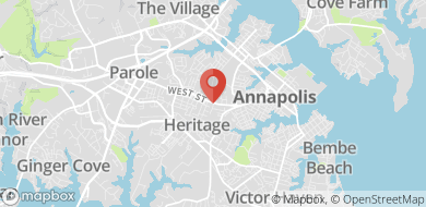 Map of 1125 West Street, Annapolis, MD 21401