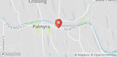 Map of 644 East Main St, Palmyra, NY 14522