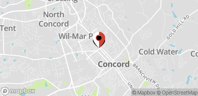 Map of 1 Buffalo Avenue NW, Suite 3301, Concord, NC 28205