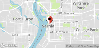 Map of 302 Christina Street North, Sarnia, ON N7T 5V5.