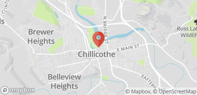Map of 60 Riverside Street Suite 175, Chillicothe, OH 45601