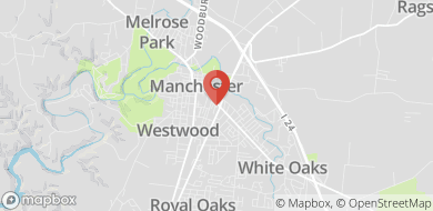 Map of 532 Hillsboro Boulevard, Manchester, TN 37355