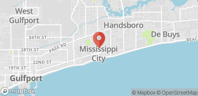 Map of 370 Courthouse Road Suite 104, Gulfport, MS 39507
