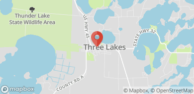 Map of 1769 Superior St, Three Lakes, WI 54562
