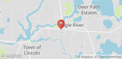 Map of 310 West Pine Street, Eagle River, WI 54521