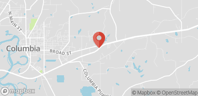 Map of 1473 Highway 98 East Suite #1, Columbia, MS 39429