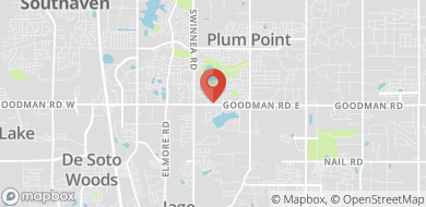 Map of 1326 Goodman Road East, Southaven, MS 38671