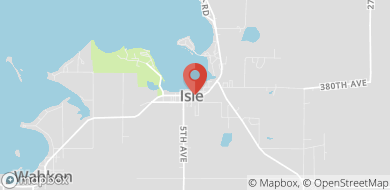 Map of 210 Main St W., Isle, MN 56342