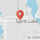 Map of 1306 18th Street "C", Spirit Lake, IA 51360