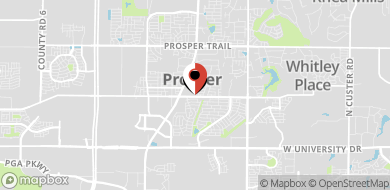 Map of 291 S Preston Rd #1010, Prosper, TX 75078